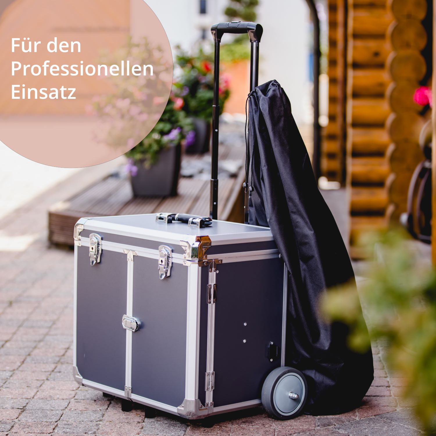 Fußpflegekoffer R&S - Kompakt und robust für mobile Fußpflege R&S (Anthrazit)