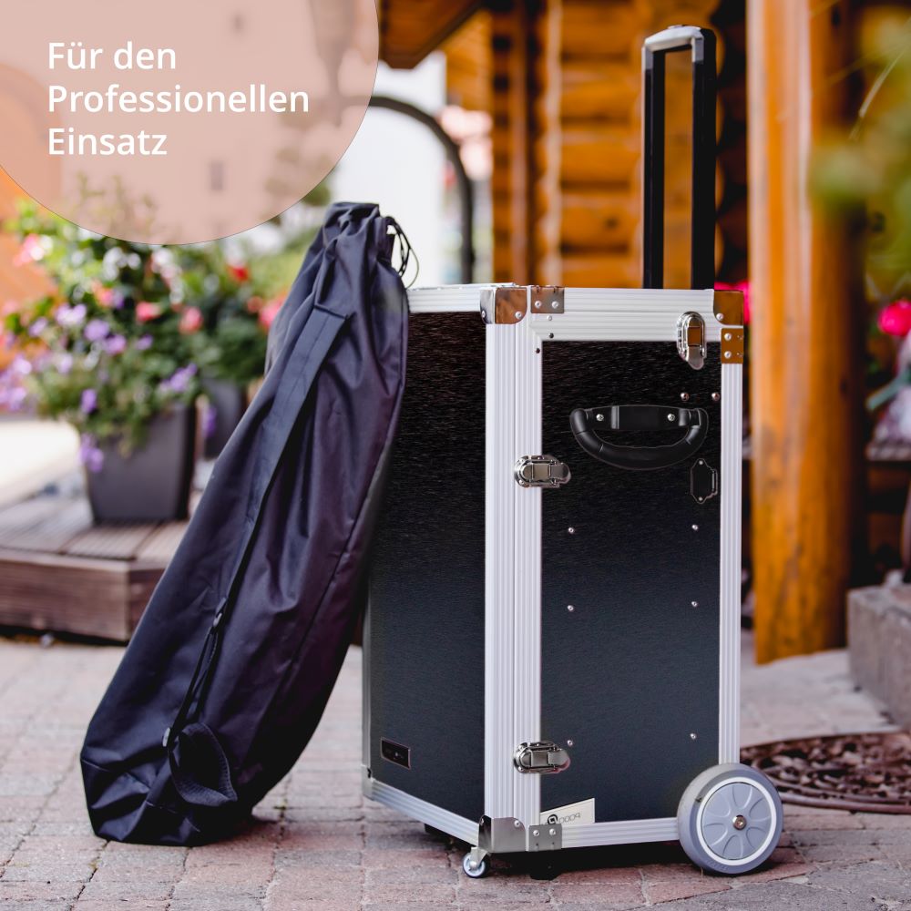 PodoMobile Maxi - Der ultimative Begleiter für mobile Fußpflege (Schwarz)